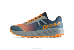 Icebug Arcus BUGrip Women Night Sky/Orange Footwear 6HR413