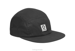 Icebug Five Panel Cap Unisex Black Accessory 6HR488