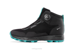 Icebug Rover Mid RB9X GTX Women Black/Mint Footwear 6HR451